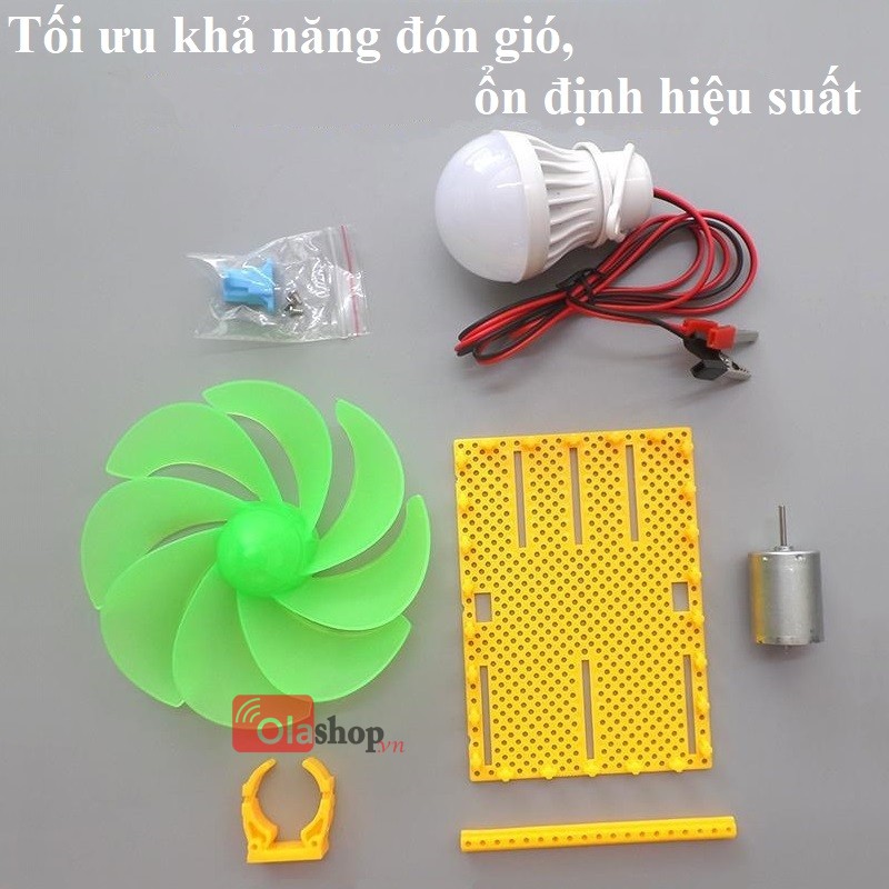 Cánh quạt mini 8 cánh đường kính 120mm trục 2mm