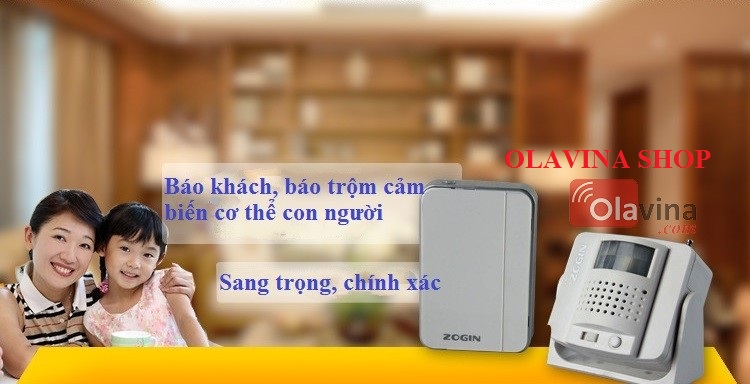 Chuông báo khách cao cấp Zogin