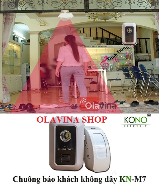 Chuông báo khách thông minh KN-M7