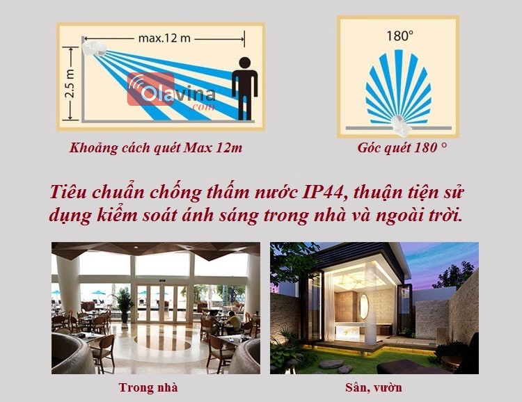 Công tắc cảm biến hồng ngoại BK-P06