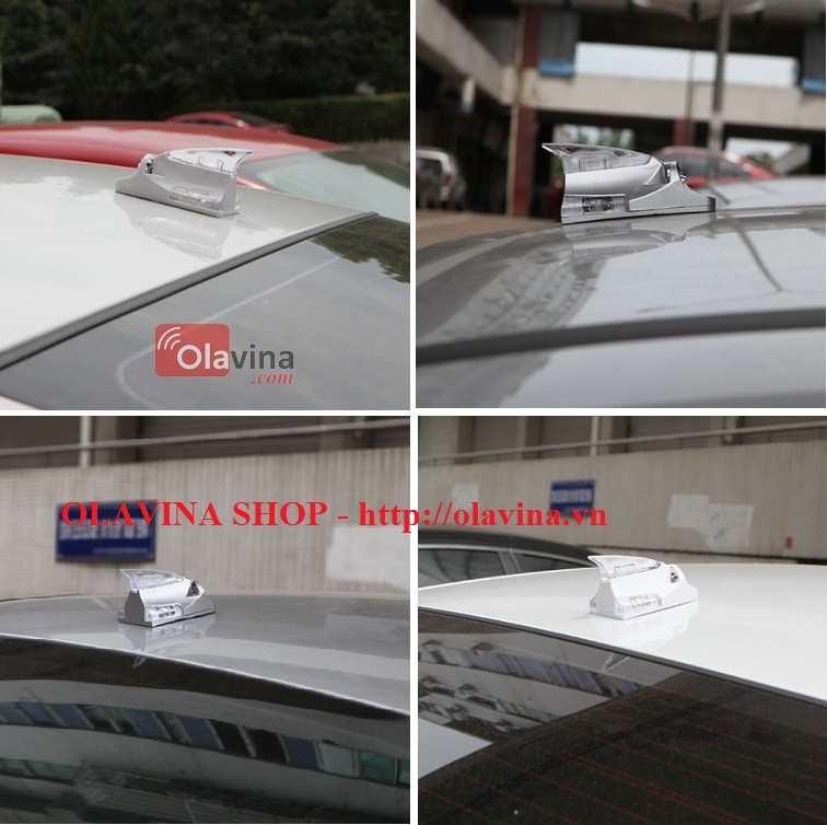 Đèn Led năng lượng gió vây cá mập