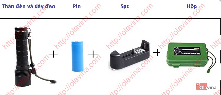 Đèn pin siêu sáng L2