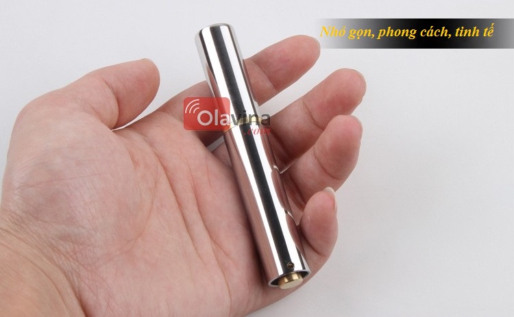 Đèn pin siêu sáng mini Inox Cree XPE