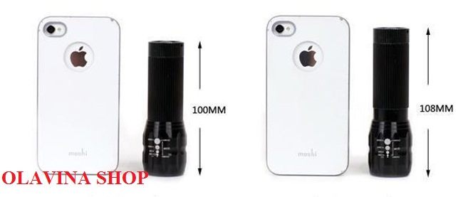 Đèn pin siêu sáng mini Zoom 3W