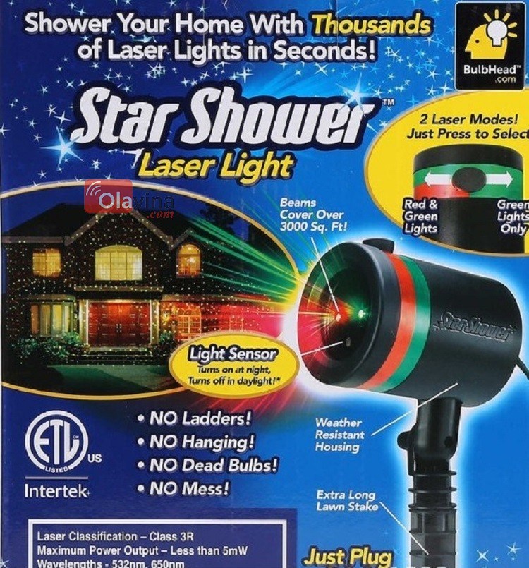 Đèn trang trí Laser light