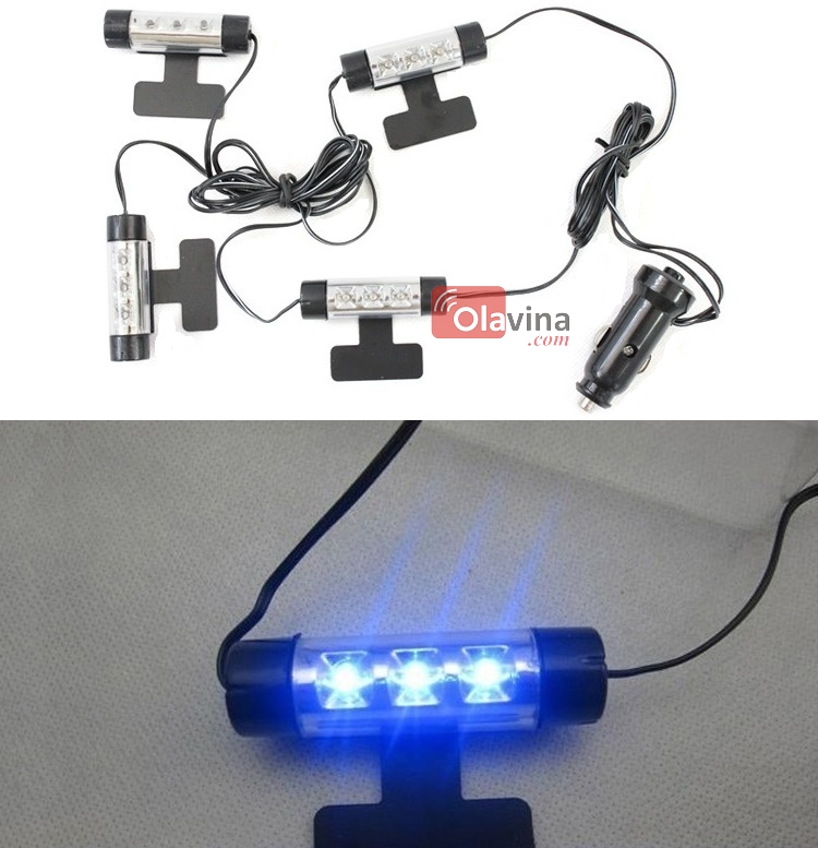 Đèn trang trí sàn, gầm ghế ô tô