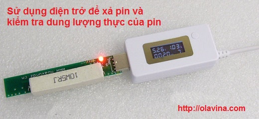 USB đo điện áp và công suất pin