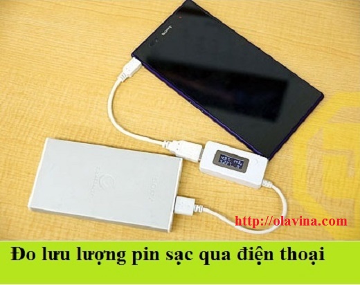 USB đo điện áp và công suất pin