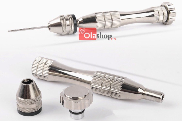 Khoan tay mini kẹp mũi 0.5mm - 3mm