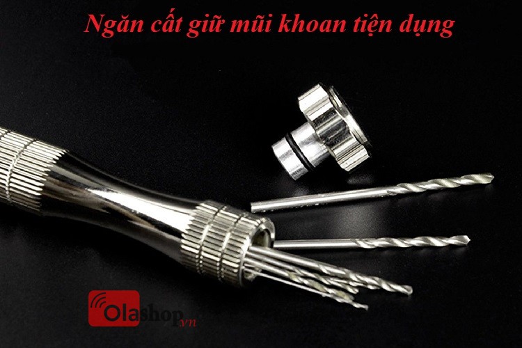 Khoan tay mini kẹp mũi 0.5mm - 3mm