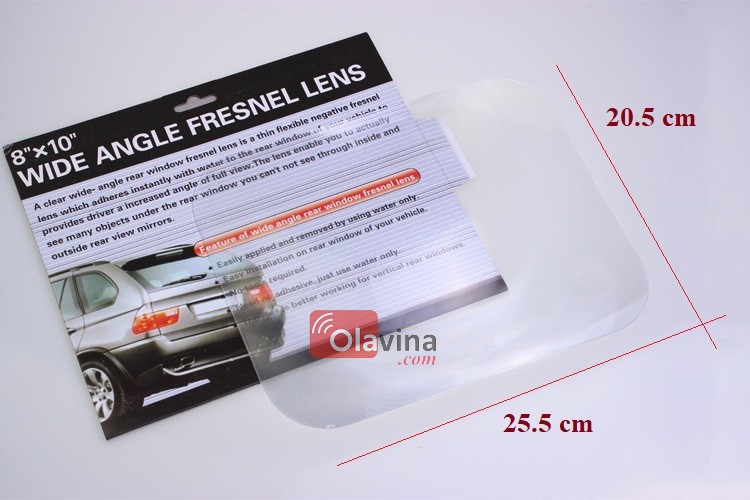 Kính góc rộng xóa điểm mù trên ô tô