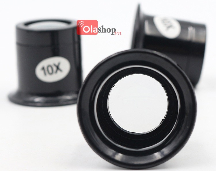 Kính lúp kẹp mắt hỗ trợ sửa chữa 10X