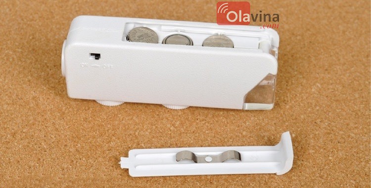 Kính lúp mini 160x - 200x có đèn