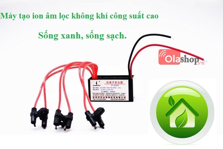 Máy tạo ion âm lọc không khí công suất cao