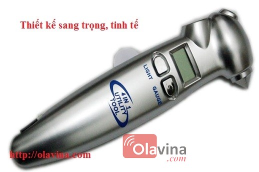 Đồng hồ đo áp suất lốp xe đa năng