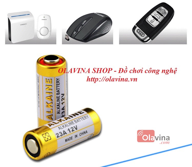 Pin Alkaline 23A 12V