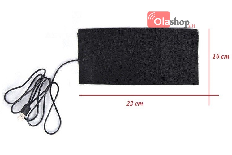 Tấm gia nhiệt sưởi ấm cắm cổng USB