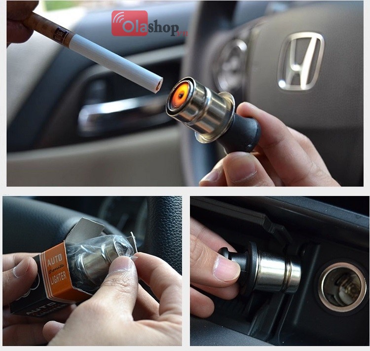 Tẩu châm thuốc trên ô tô - Auto cigarette lighter