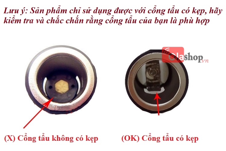Tẩu châm thuốc trên ô tô - Auto cigarette lighter