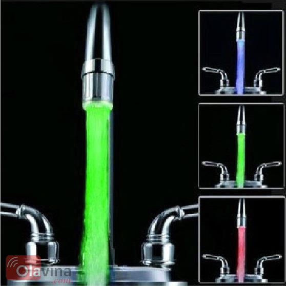 Vòi nước phát sáng đổi màu cảm biến nhiệt