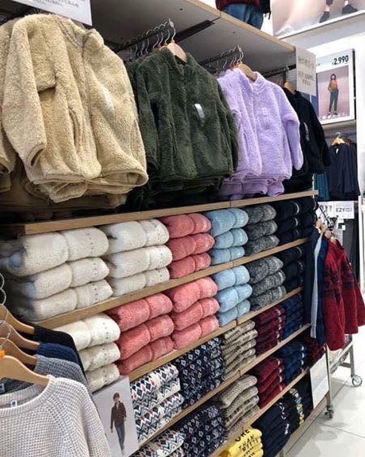 Áo Khoác Lông Xù Trẻ Em Uniqlo  Hàng chính hãng nội địa Nhật Bản