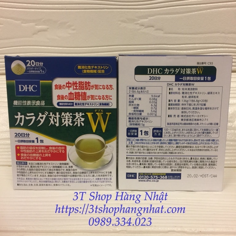 Tra Cho Người Tiểu đường Mỡ Mau Dhc