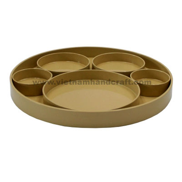 Set of lacquer dip & chip tray