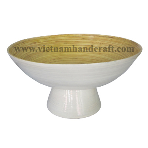 Handcrafted spun bamboo decoration bowl Handcrafted spun bamboo decoration bowl