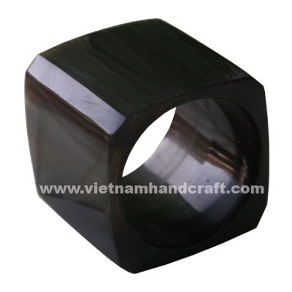 Handmade buffalo horn napkin ring Handmade buffalo horn napkin ring