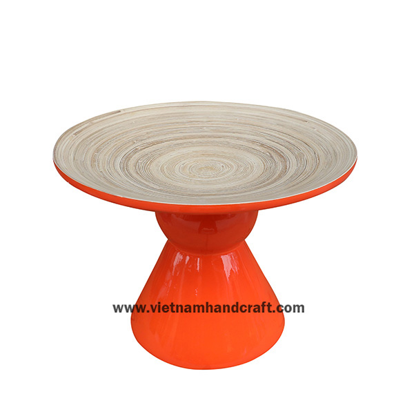 Handcrafted bamboo serving plate Handcrafted bamboo serving plate