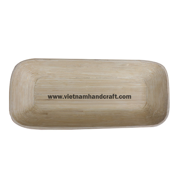 Handcrafted bamboo food tray Handcrafted bamboo food tray