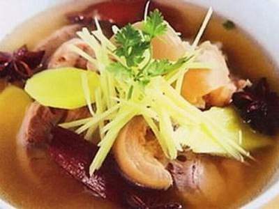 Cháo gà nhân sâm với nhung hươu