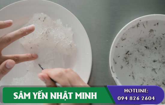 Hướng dẫn cách làm sạch tổ yến còn lông dễ làm nhanh chóng