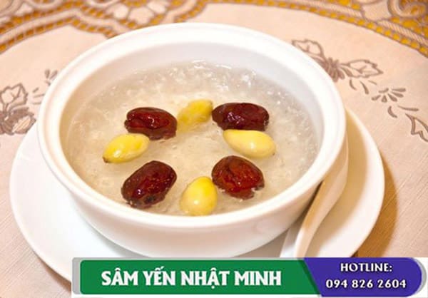 Tổ Yến Chưng Táo Đỏ Món Ăn Dễ Ăn Bổ Dưỡng