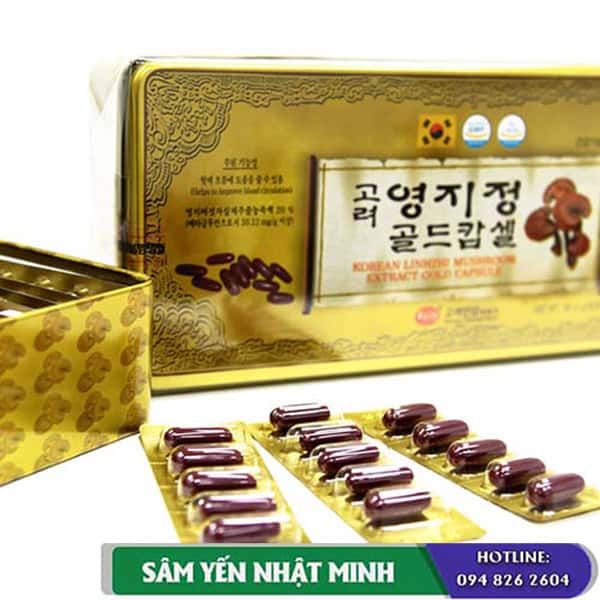 Viên Linh Chi Hàn Quốc Công Dụng Hiệu Quả Như Nào