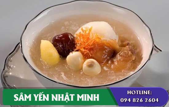 chú ý chưng yến cho bà bầu 