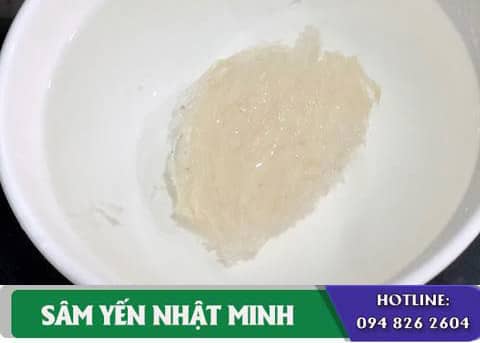 Cách chế biến tổ yến chưng