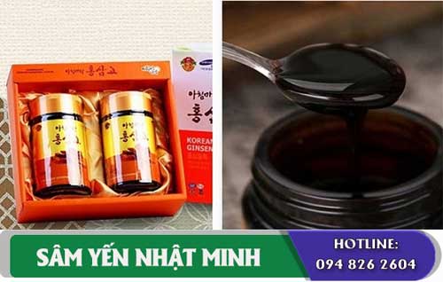 dùng cao linh chi hồng sâm achimmadang hiệu quả