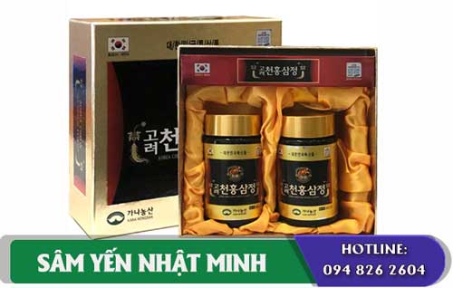 Cao Hồng sâm Kana Hàn tốt cho sức khỏe