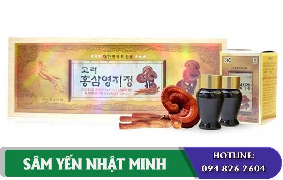 Cao Hồng Sâm Linh Chi KGS 5 hũ giúp tuần hoàn máu