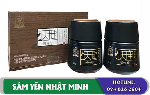 Cao hồng sâm nhung hươu KGC chính phủ