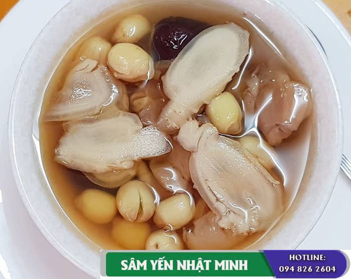 chè tổ yến nhân sâm