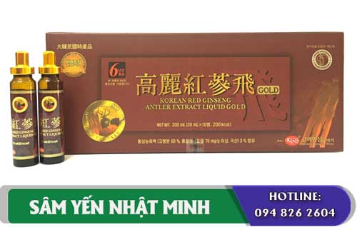 dung Hồng sâm Nhung hươu Linh chi kgs đúng cách
