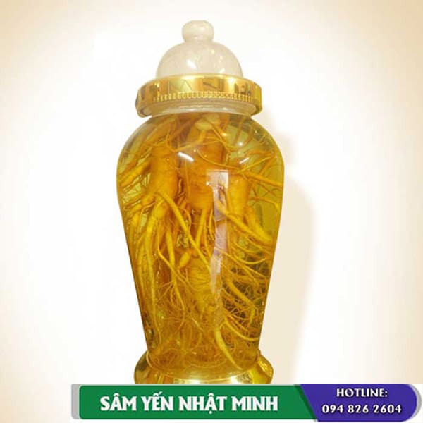 giá trị của bình thủy tinh ngâm rượu
