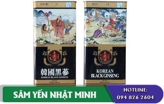 Hắc sâm củ khô Daedong 150g nâng cao sức khỏe