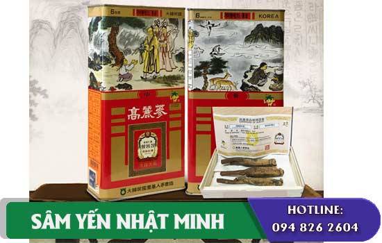 Hồng sâm khô Punggi 75g ngua ung thu