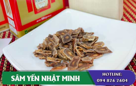 Hồng sâm củ Punggi 150g không dùng cho trẻ em