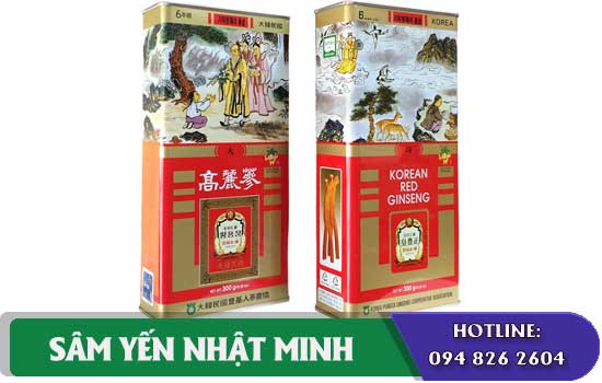 Hồng sâm khô Punggi 300g cải thiện sinh lý nam