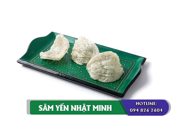 lưu ý khi sử dụng yến sào