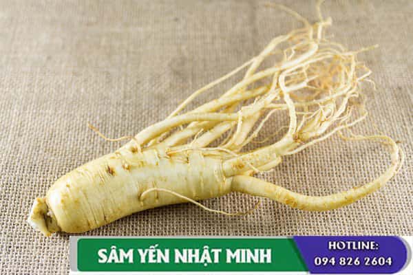 Lưu ý về nhân sâm